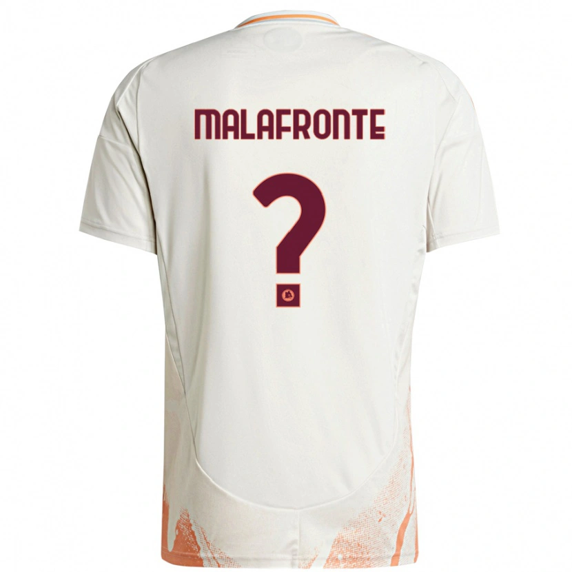 Danxen Kinder Matteo Malafronte #0 Cremeweiß Orange Auswärtstrikot Trikot 2024/25 T-Shirt Schweiz