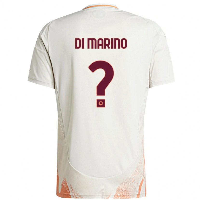 Danxen Kinder Baldo Di Marino #0 Cremeweiß Orange Auswärtstrikot Trikot 2024/25 T-Shirt Schweiz