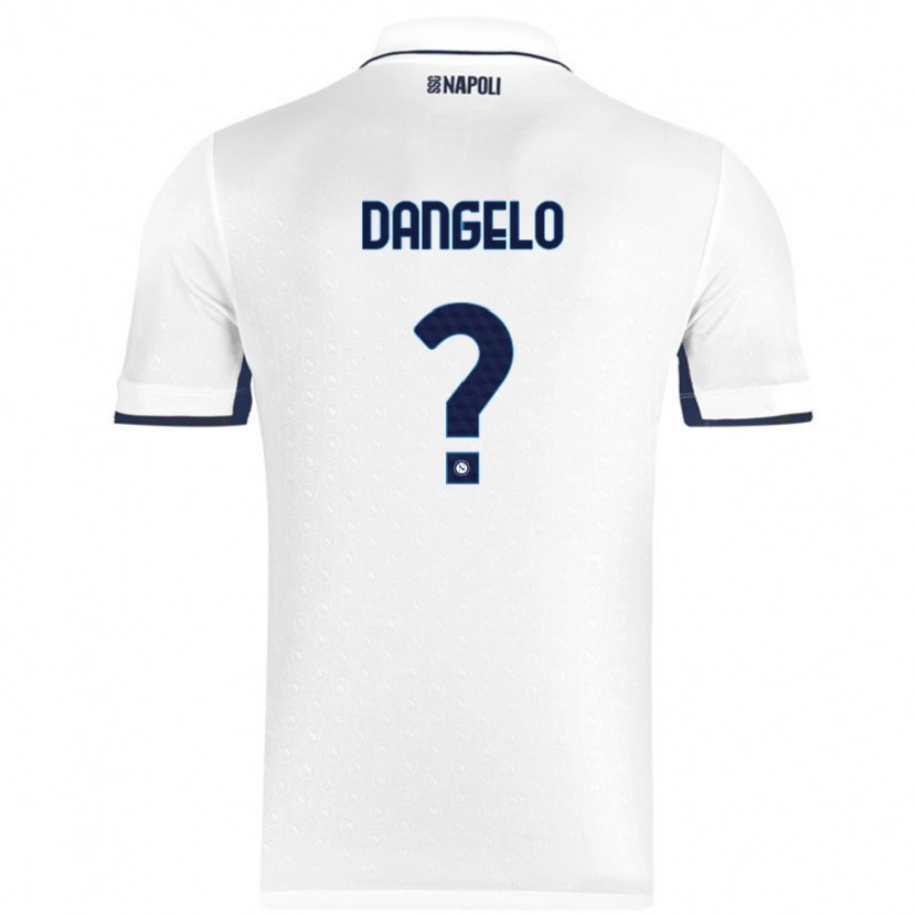 Danxen Kinder Raffaele Dangelo #0 Weiß Königsblau Auswärtstrikot Trikot 2024/25 T-Shirt Schweiz