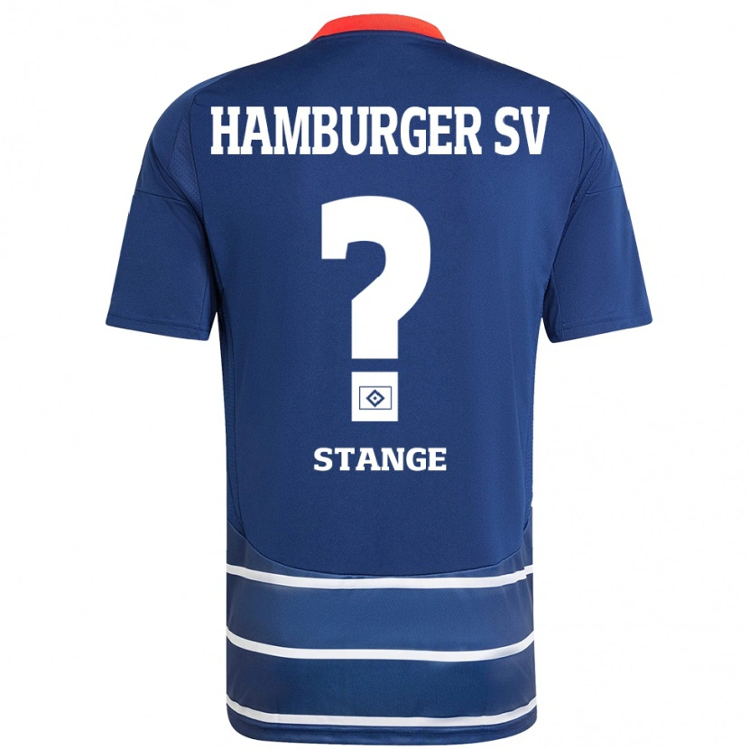 Danxen Kinder Tobias Stange #0 Dunkelblau Auswärtstrikot Trikot 2024/25 T-Shirt Schweiz