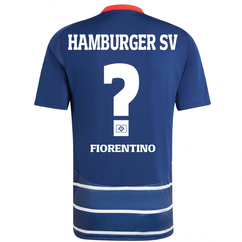 Danxen Kinder Gianluca Fiorentino #0 Dunkelblau Auswärtstrikot Trikot 2024/25 T-Shirt Schweiz