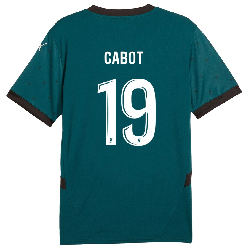 Danxen Kinder Jimmy Cabot #19 Dunkelgrün Auswärtstrikot Trikot 2024/25 T-Shirt Schweiz