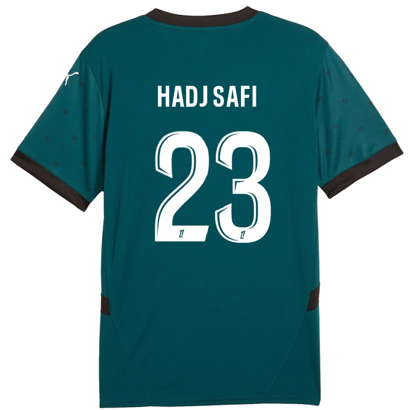 Danxen Kinder Souhina Hadj Safi #23 Dunkelgrün Auswärtstrikot Trikot 2024/25 T-Shirt Schweiz