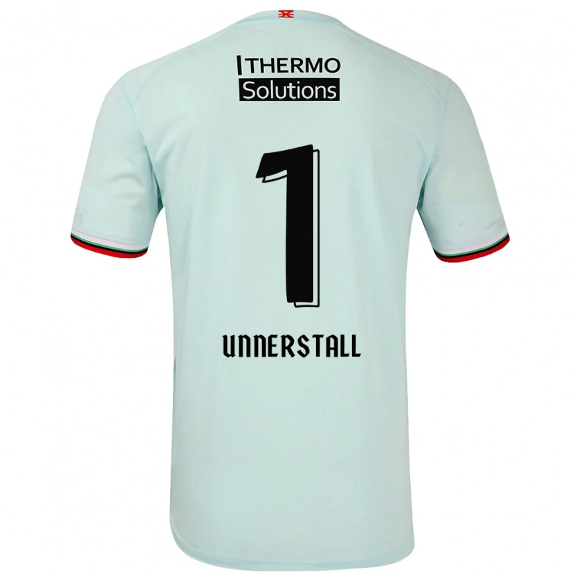 Danxen Kinder Lars Unnerstall #1 Hellgrün Auswärtstrikot Trikot 2024/25 T-Shirt Schweiz