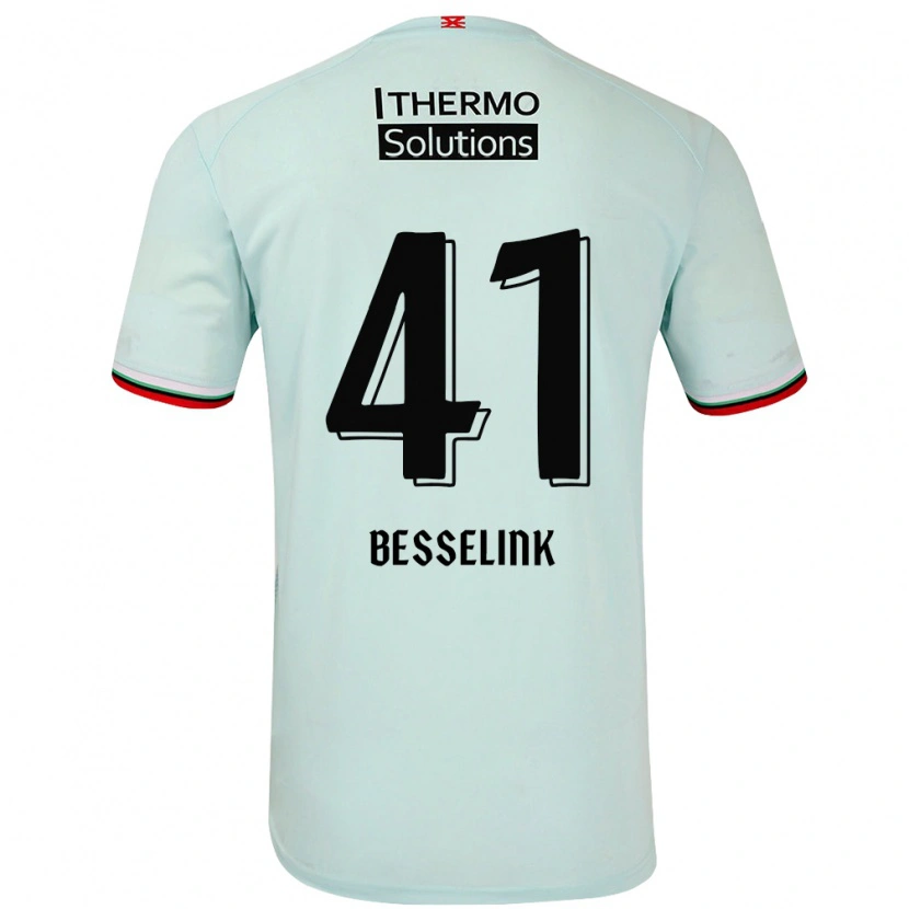 Danxen Kinder Gijs Besselink #41 Hellgrün Auswärtstrikot Trikot 2024/25 T-Shirt Schweiz