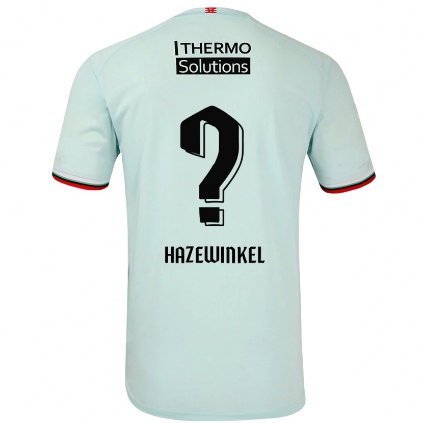 Danxen Kinder Ruben Hazewinkel #0 Hellgrün Auswärtstrikot Trikot 2024/25 T-Shirt Schweiz