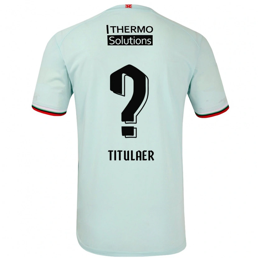 Danxen Kinder Björn Titulaer #0 Hellgrün Auswärtstrikot Trikot 2024/25 T-Shirt Schweiz