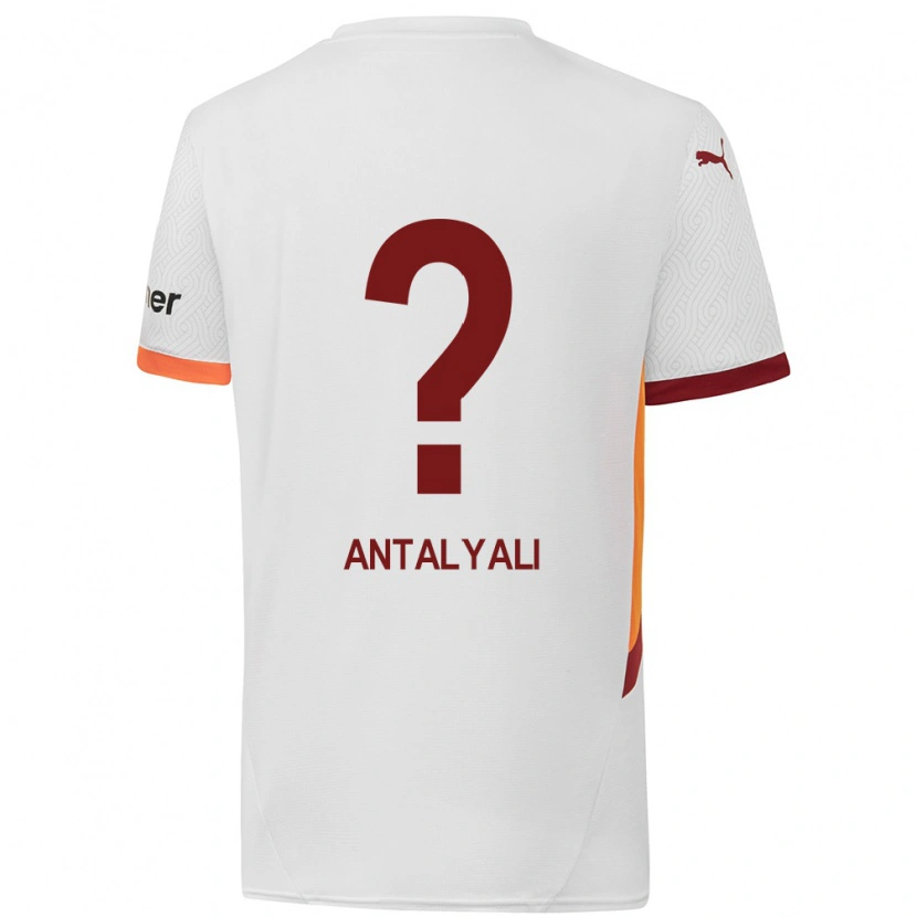 Danxen Kinder Taylan Antalyalı #0 Weiß Gelb Rot Auswärtstrikot Trikot 2024/25 T-Shirt Schweiz