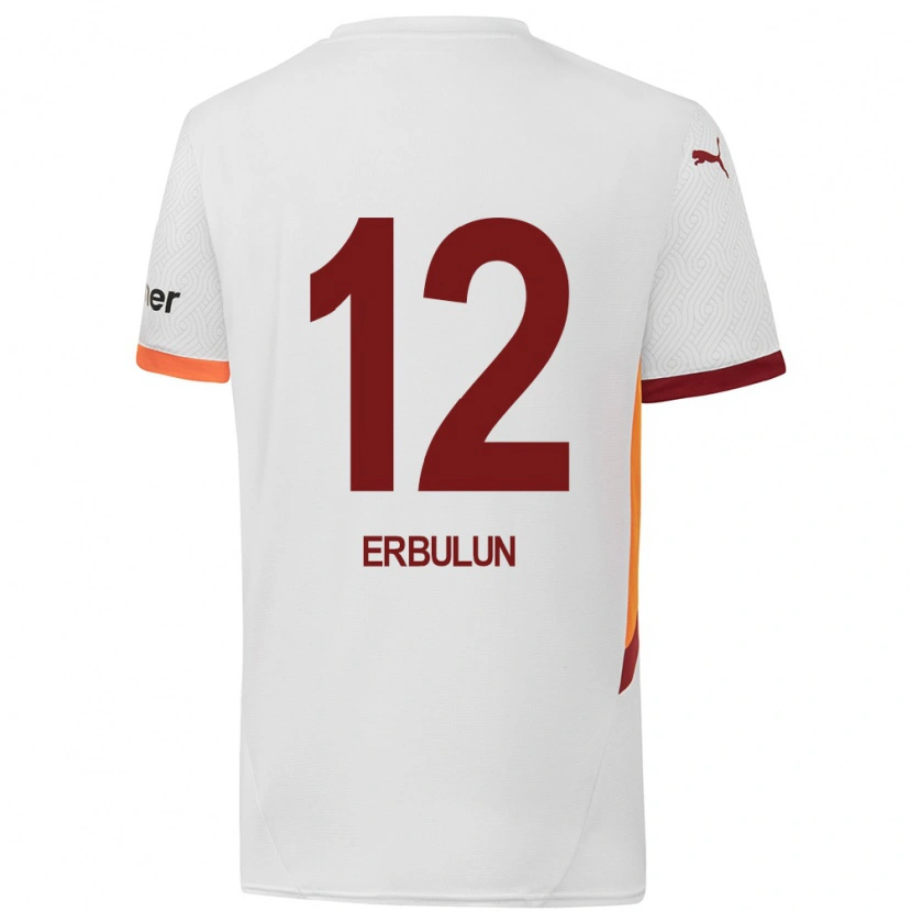 Danxen Kinder Helin Erbulun #12 Weiß Gelb Rot Auswärtstrikot Trikot 2024/25 T-Shirt Schweiz