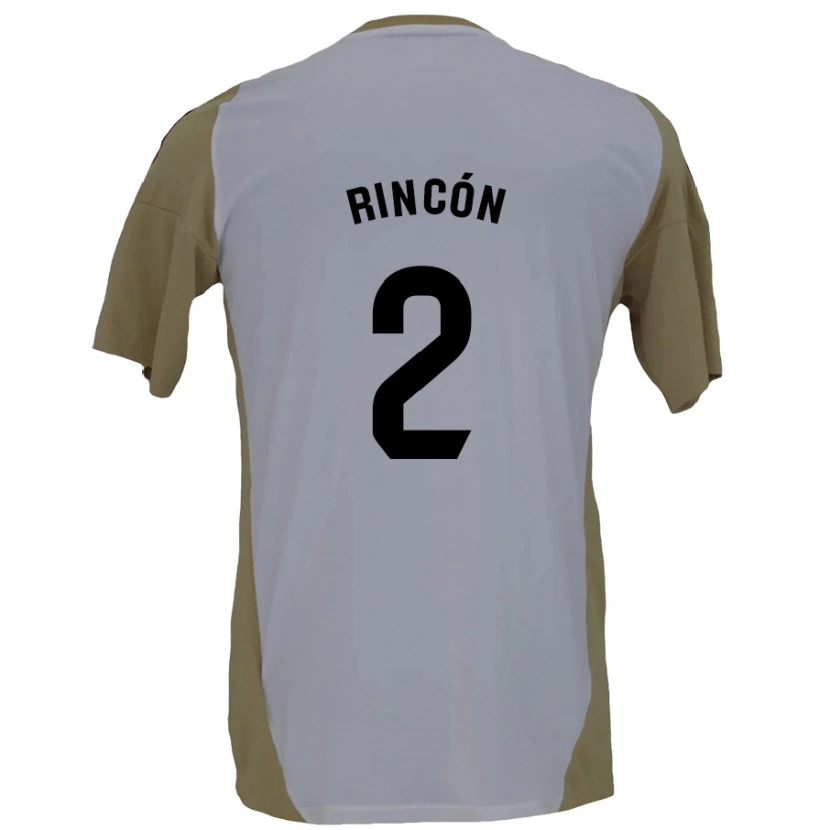 Danxen Kinder Hugo Rincón #2 Braunweiß Auswärtstrikot Trikot 2024/25 T-Shirt Schweiz