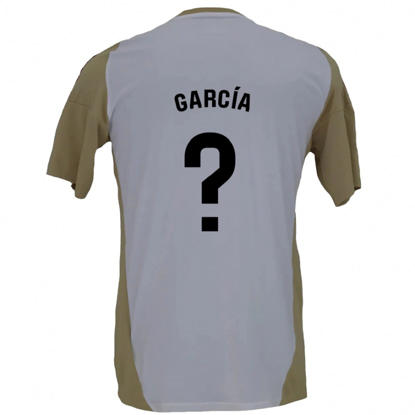 Danxen Kinder Alberto García #0 Braunweiß Auswärtstrikot Trikot 2024/25 T-Shirt Schweiz