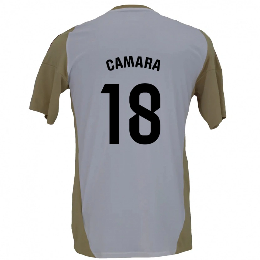 Danxen Kinder Aaron Cámara #18 Braunweiß Auswärtstrikot Trikot 2024/25 T-Shirt Schweiz