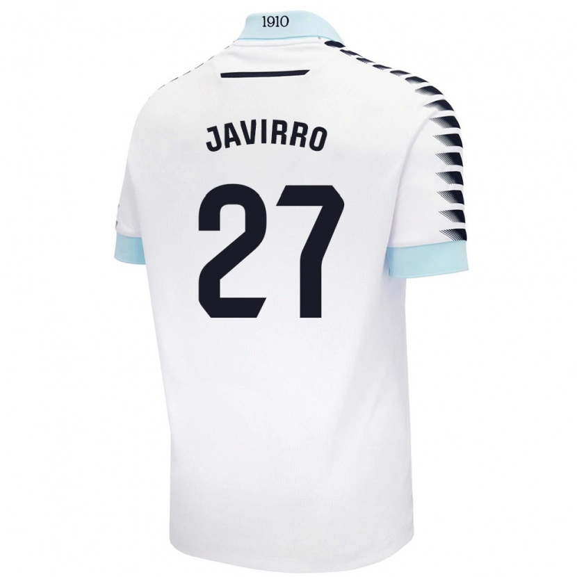 Danxen Kinder Javirro #27 Weiß Blau Auswärtstrikot Trikot 2024/25 T-Shirt Schweiz