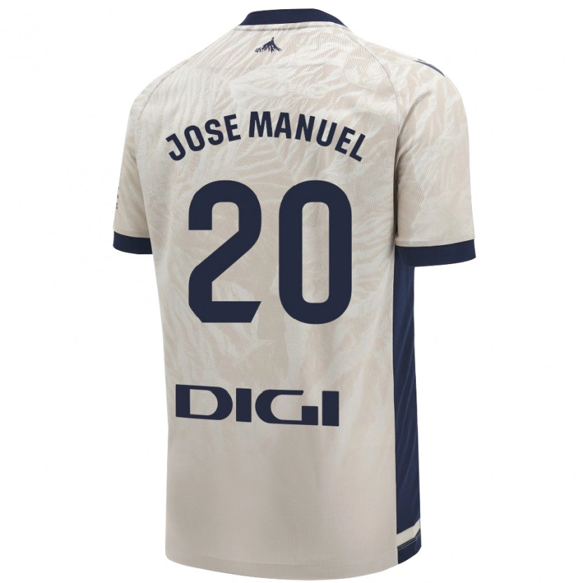 Danxen Kinder José Manuel Arnáiz #20 Hellgrau Auswärtstrikot Trikot 2024/25 T-Shirt Schweiz