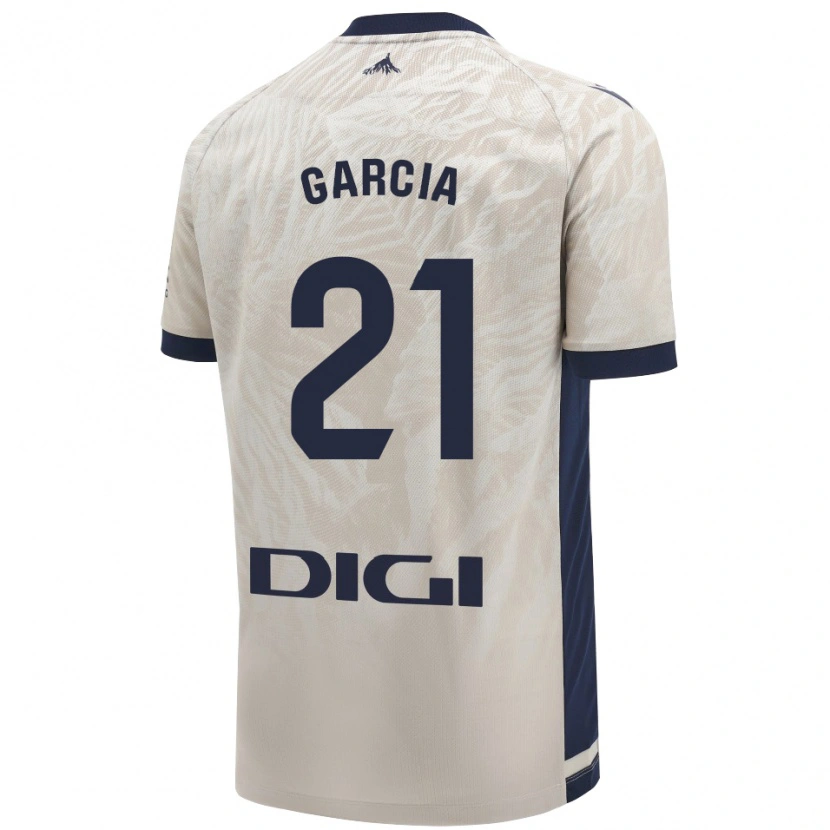 Danxen Kinder Jon García #21 Hellgrau Auswärtstrikot Trikot 2024/25 T-Shirt Schweiz