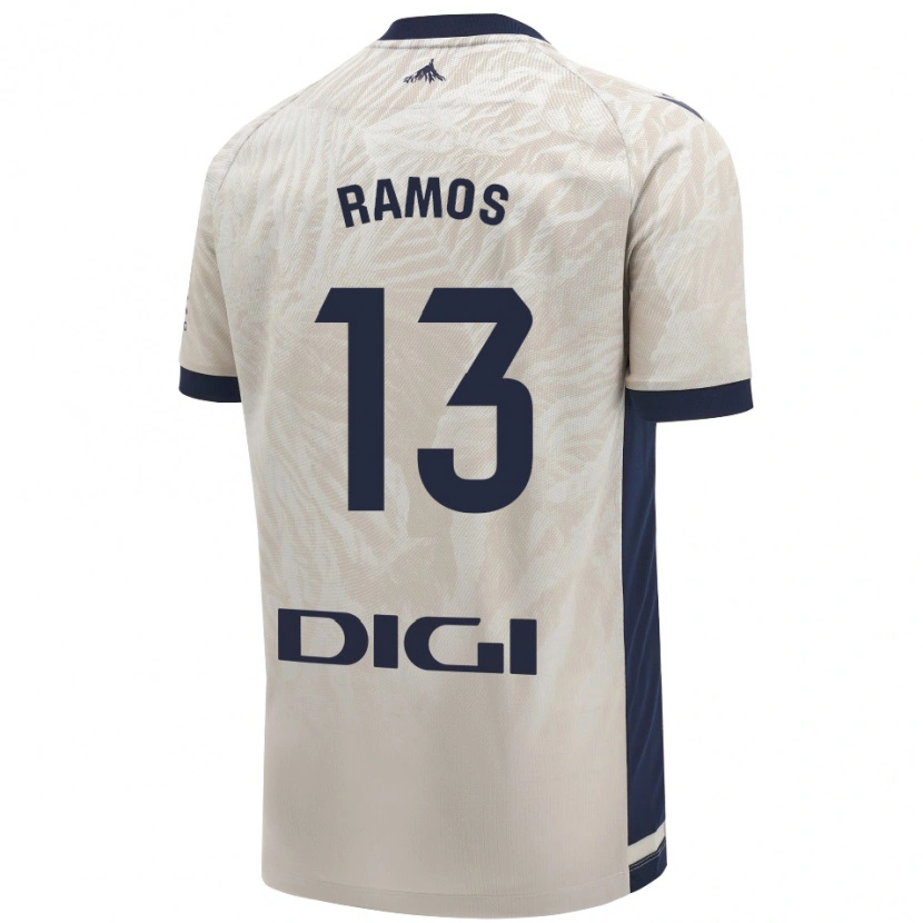 Danxen Kinder Darío Ramos #13 Hellgrau Auswärtstrikot Trikot 2024/25 T-Shirt Schweiz