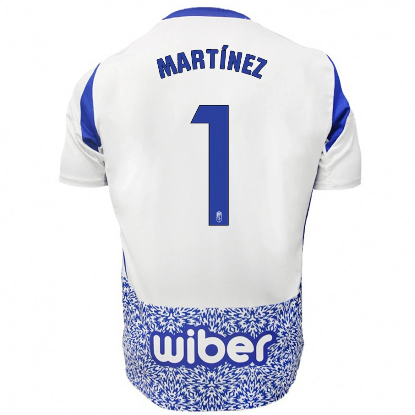 Danxen Kinder Marc Martínez #1 Weiß Blau Auswärtstrikot Trikot 2024/25 T-Shirt Schweiz