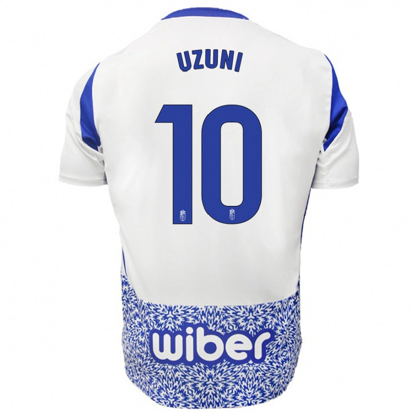 Danxen Kinder Myrto Uzuni #10 Weiß Blau Auswärtstrikot Trikot 2024/25 T-Shirt Schweiz