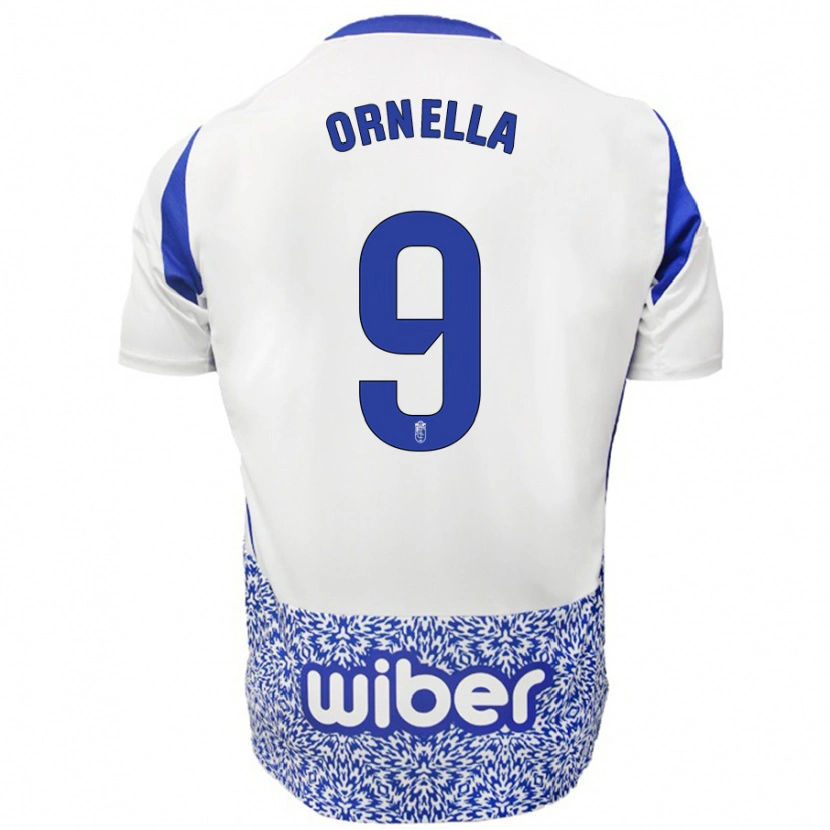 Danxen Kinder Ornella #9 Weiß Blau Auswärtstrikot Trikot 2024/25 T-Shirt Schweiz