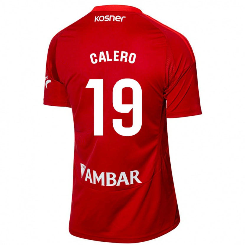 Danxen Kinder Iván Calero #19 Weiß Blau Auswärtstrikot Trikot 2024/25 T-Shirt Schweiz