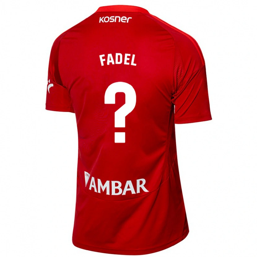 Danxen Kinder Ismael Fadel #0 Weiß Blau Auswärtstrikot Trikot 2024/25 T-Shirt Schweiz