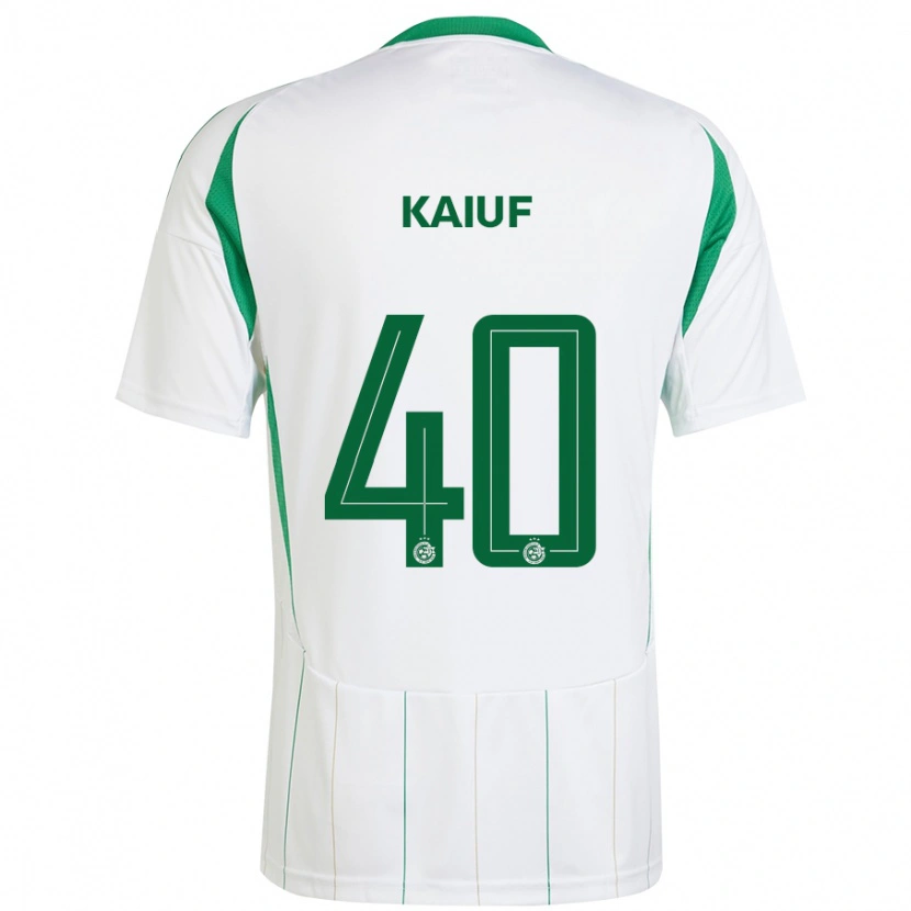 Danxen Kinder Sharif Kaiuf #40 Weiß Grün Auswärtstrikot Trikot 2024/25 T-Shirt Schweiz