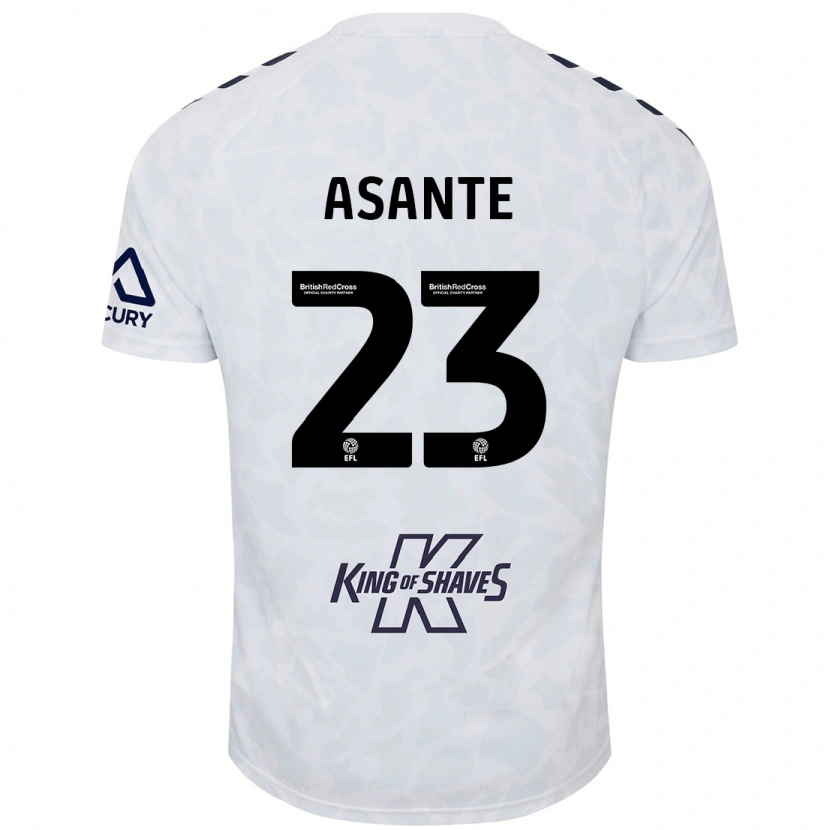 Danxen Kinder Brandon Thomas-Asante #23 Weiß Auswärtstrikot Trikot 2024/25 T-Shirt Schweiz