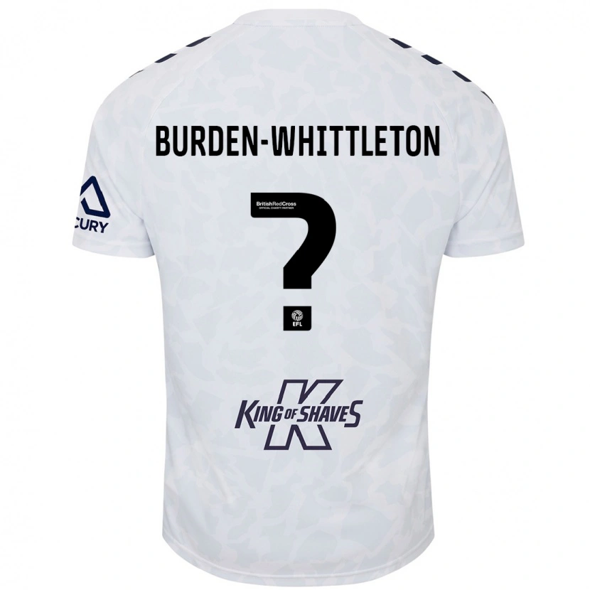 Danxen Kinder Charlie Burden-Whittleton #0 Weiß Auswärtstrikot Trikot 2024/25 T-Shirt Schweiz