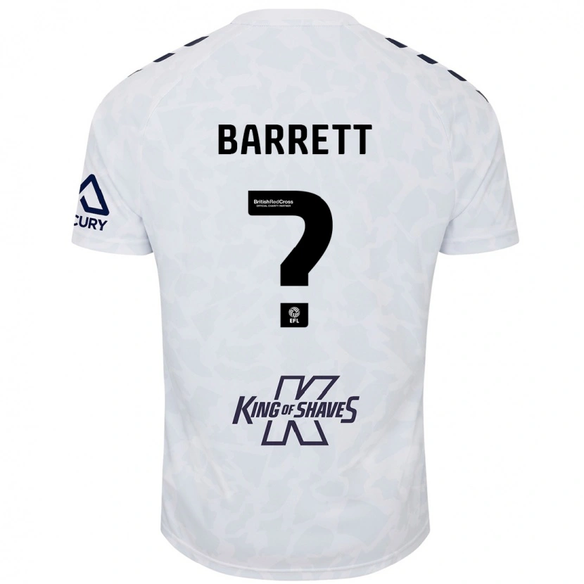 Danxen Kinder Marlow Barrett #0 Weiß Auswärtstrikot Trikot 2024/25 T-Shirt Schweiz