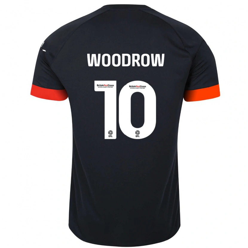 Danxen Kinder Cauley Woodrow #10 Schwarz Orange Auswärtstrikot Trikot 2024/25 T-Shirt Schweiz