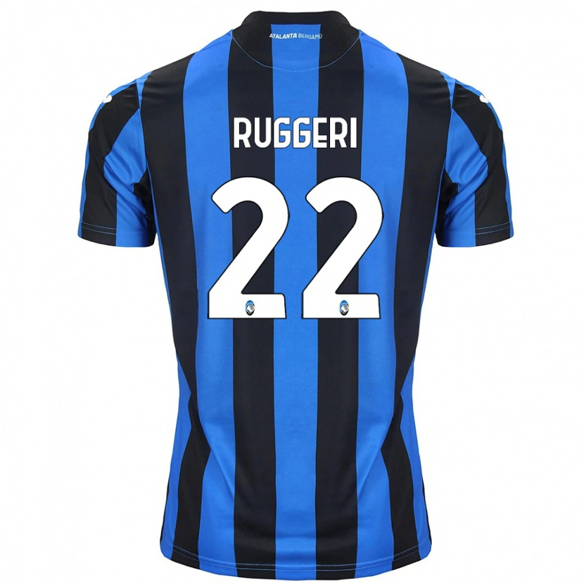 Danxen Herren Matteo Ruggeri #22 Blau Schwarz Heimtrikot Trikot 2024/25 T-Shirt Schweiz