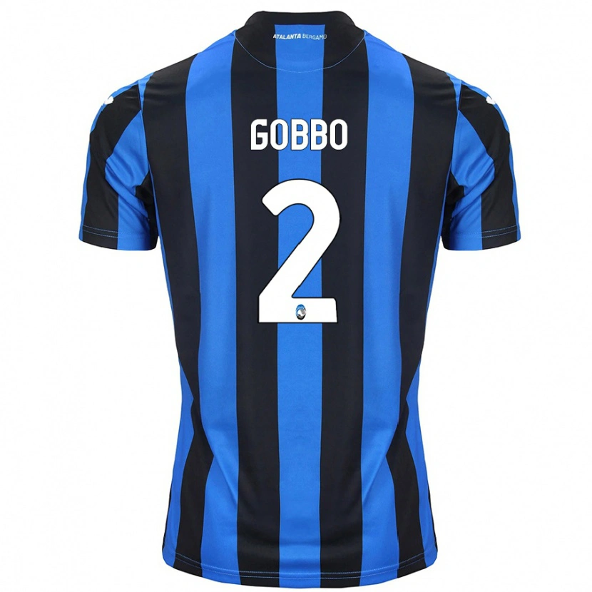 Danxen Herren Luca Gobbo #2 Blau Schwarz Heimtrikot Trikot 2024/25 T-Shirt Schweiz