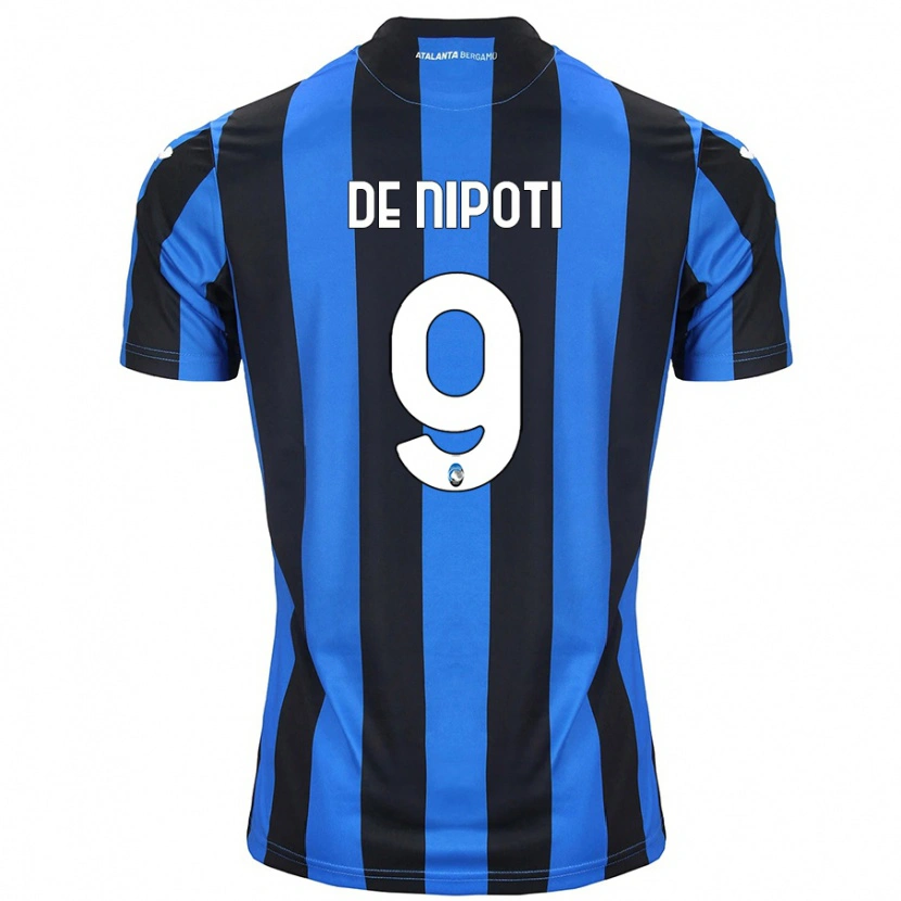 Danxen Herren Tommaso De Nipoti #9 Blau Schwarz Heimtrikot Trikot 2024/25 T-Shirt Schweiz