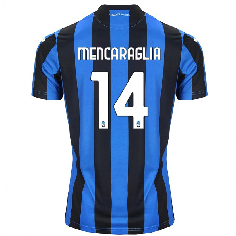 Danxen Herren Filippo Mencaraglia #14 Blau Schwarz Heimtrikot Trikot 2024/25 T-Shirt Schweiz