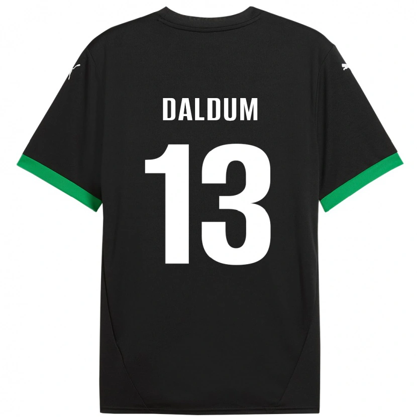 Danxen Herren Sonosi Daldum #13 Schwarz Dunkelgrün Heimtrikot Trikot 2024/25 T-Shirt Schweiz