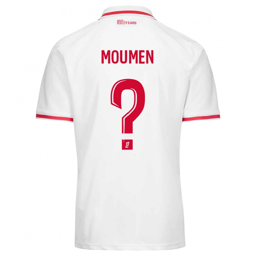 Danxen Herren Jebril Moumen #0 Weiß Rot Heimtrikot Trikot 2024/25 T-Shirt Schweiz