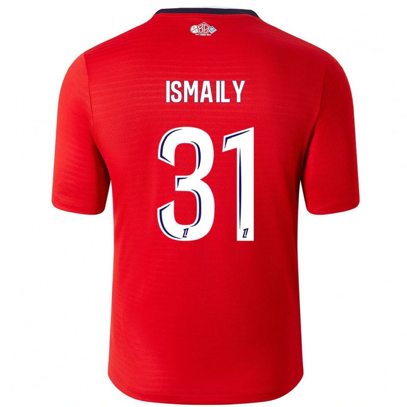 Danxen Herren Ismaily #31 Rot Weiß Heimtrikot Trikot 2024/25 T-Shirt Schweiz