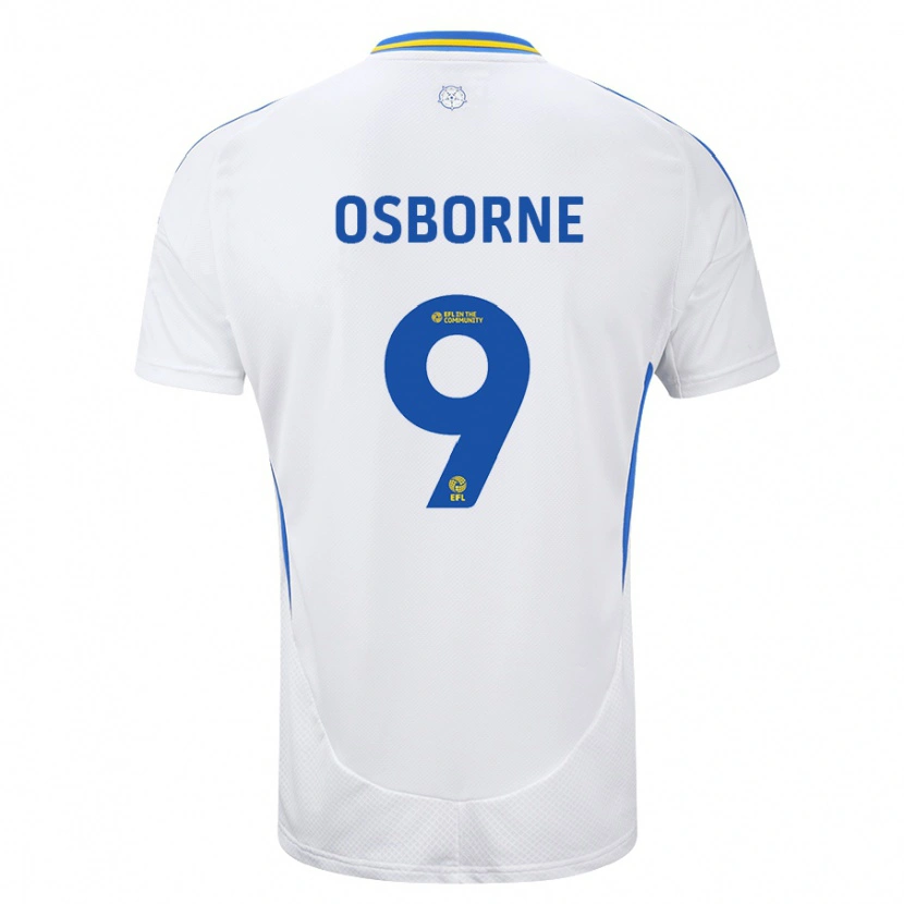 Danxen Herren Jemimah Osborne #9 Weiß Blau Heimtrikot Trikot 2024/25 T-Shirt Schweiz