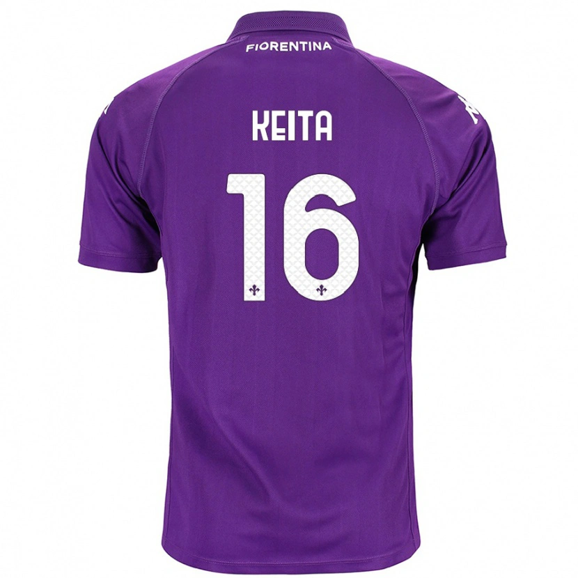 Danxen Herren Bala Keita #16 Violett Heimtrikot Trikot 2024/25 T-Shirt Schweiz