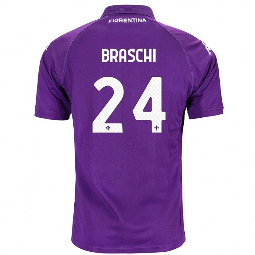 Danxen Herren Riccardo Braschi #24 Violett Heimtrikot Trikot 2024/25 T-Shirt Schweiz