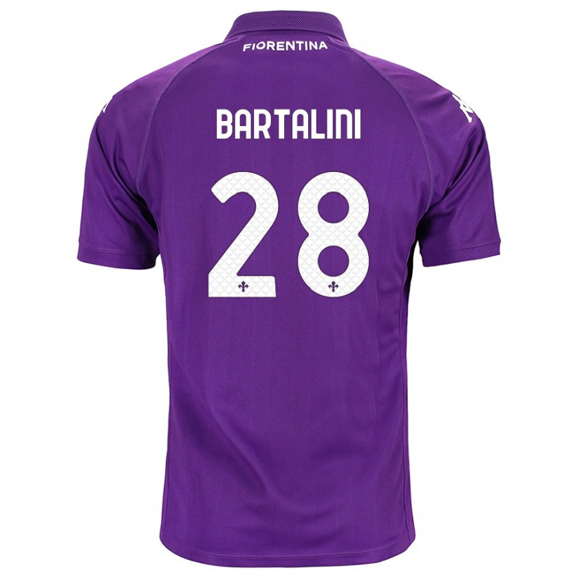 Danxen Herren Viola Bartalini #28 Violett Heimtrikot Trikot 2024/25 T-Shirt Schweiz