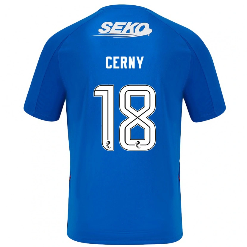 Danxen Herren Vaclav Cerny #18 Dunkelblau Heimtrikot Trikot 2024/25 T-Shirt Schweiz