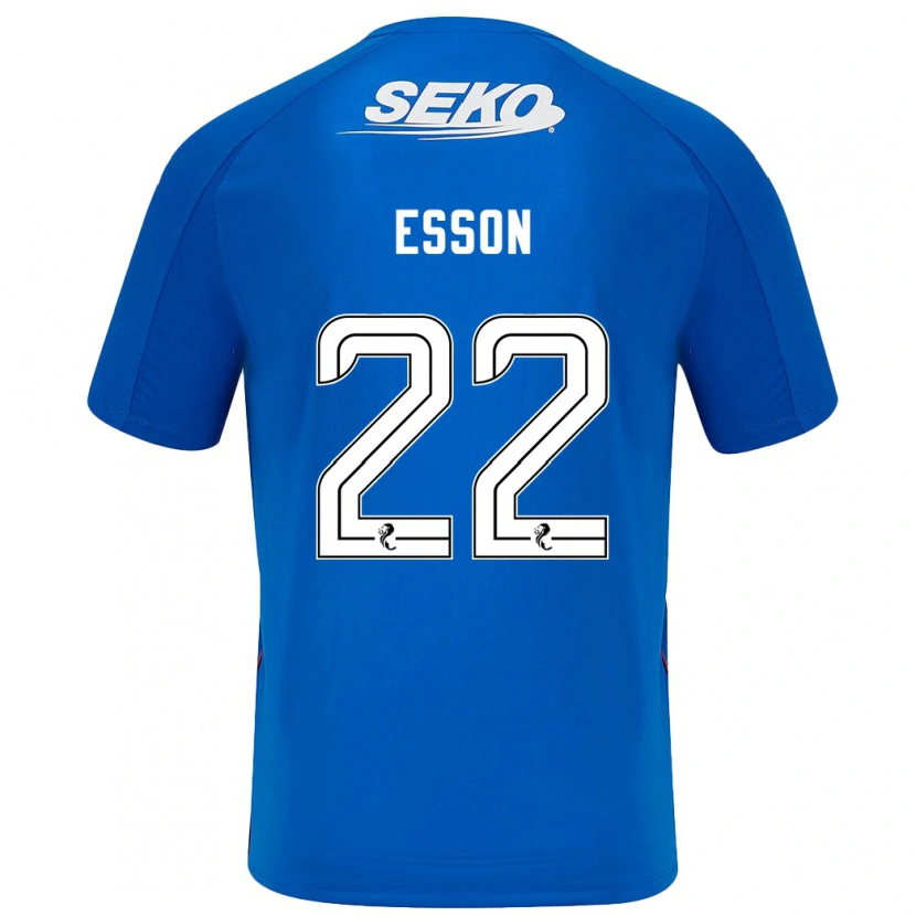 Danxen Herren Victoria Esson #22 Dunkelblau Heimtrikot Trikot 2024/25 T-Shirt Schweiz