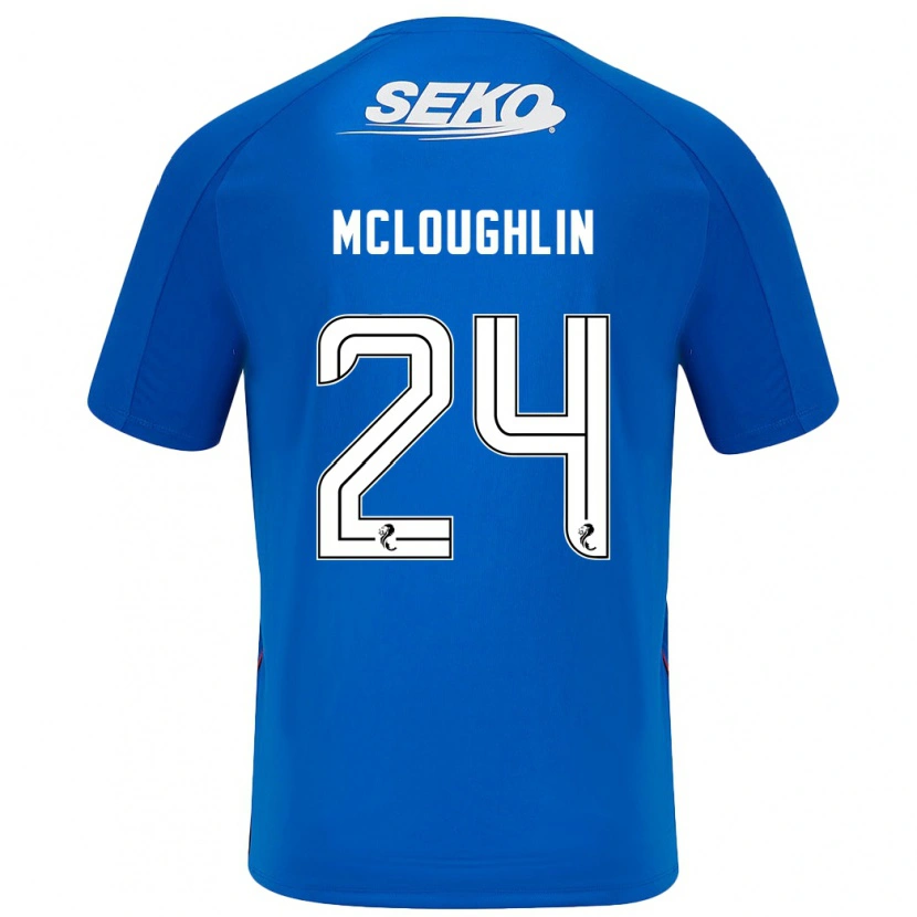 Danxen Herren Olivia Mcloughlin #24 Dunkelblau Heimtrikot Trikot 2024/25 T-Shirt Schweiz