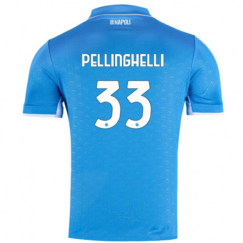 Danxen Herren Alice Pellinghelli #33 Himmelblau Heimtrikot Trikot 2024/25 T-Shirt Schweiz