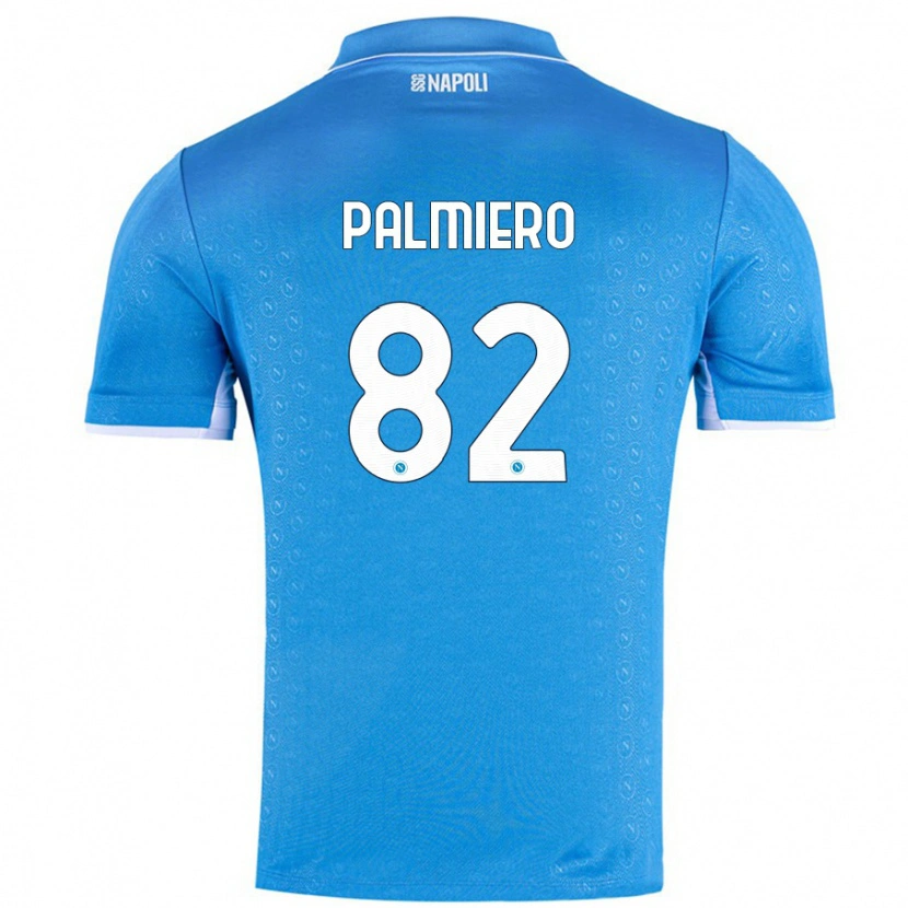 Danxen Herren Luca Palmiero #82 Himmelblau Heimtrikot Trikot 2024/25 T-Shirt Schweiz