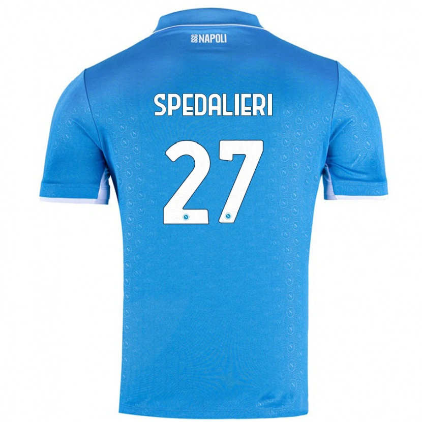 Danxen Herren Johnatan Andrea Spedalieri #27 Himmelblau Heimtrikot Trikot 2024/25 T-Shirt Schweiz