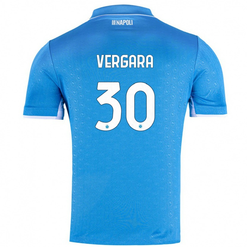 Danxen Herren Antonio Vergara #30 Himmelblau Heimtrikot Trikot 2024/25 T-Shirt Schweiz