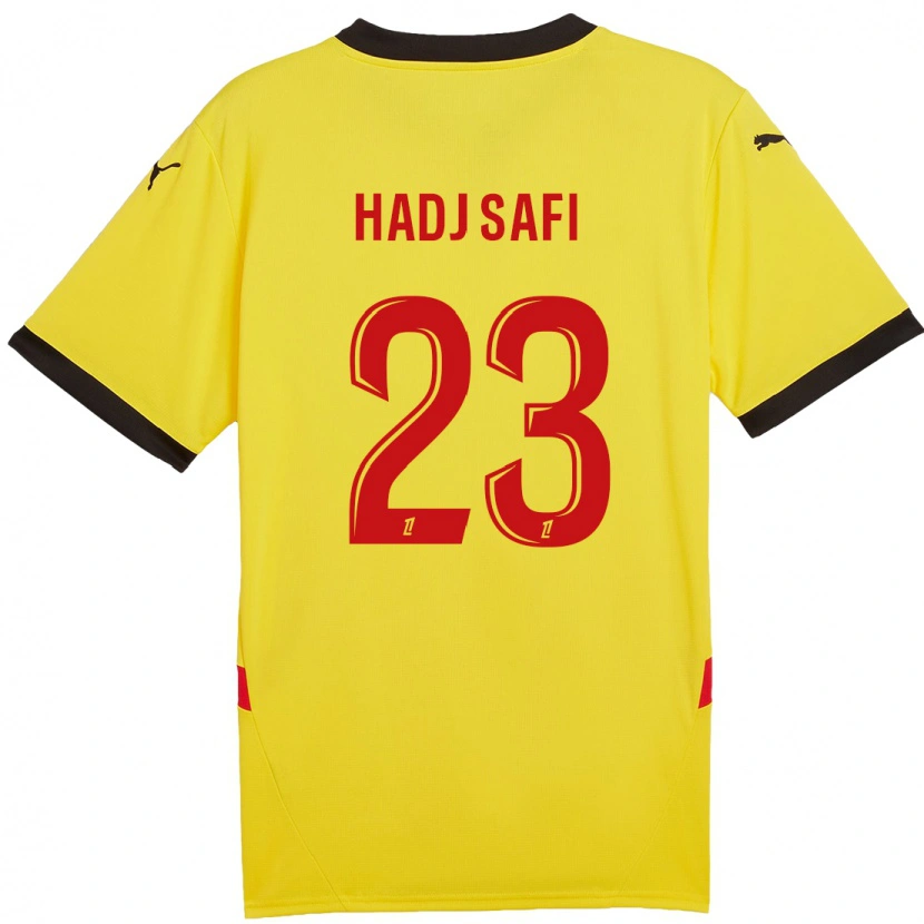 Danxen Herren Souhina Hadj Safi #23 Gelb Rot Heimtrikot Trikot 2024/25 T-Shirt Schweiz