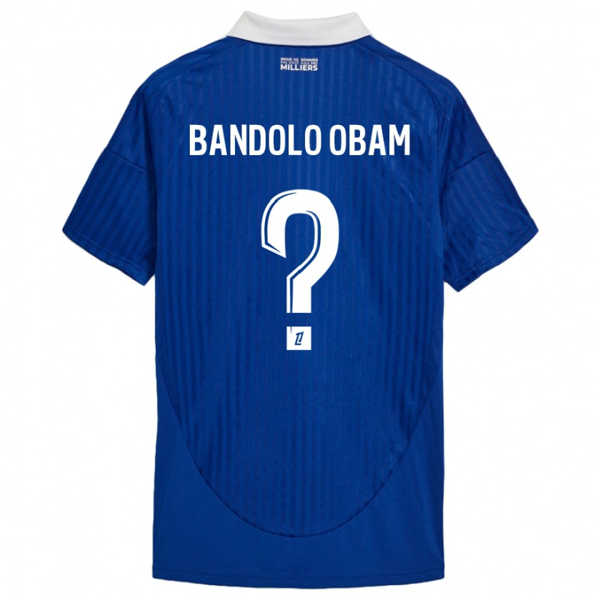 Danxen Herren Randy Bandolo Obam #0 Blau Weiß Heimtrikot Trikot 2024/25 T-Shirt Schweiz